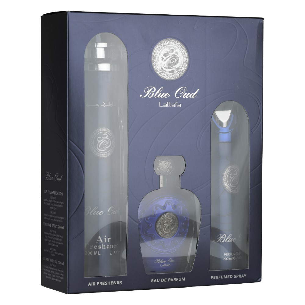 Lattafa Blue Oud - Set cadou Bărbați